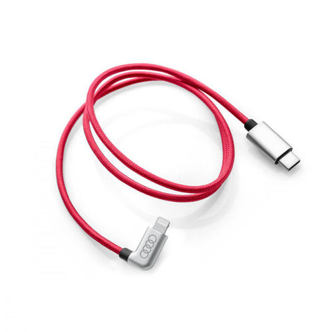 USB type-C charging cable to Lightning connector