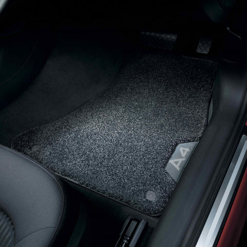 Deep-pile premium textile floor mats. Front A4 B9