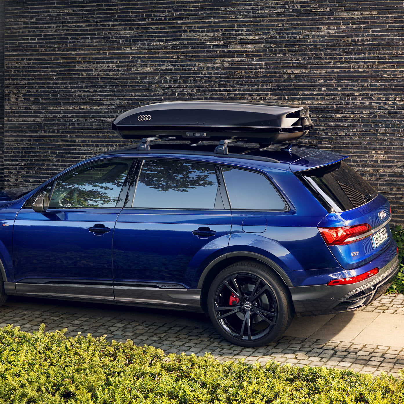 Audi black 250L Roof Box