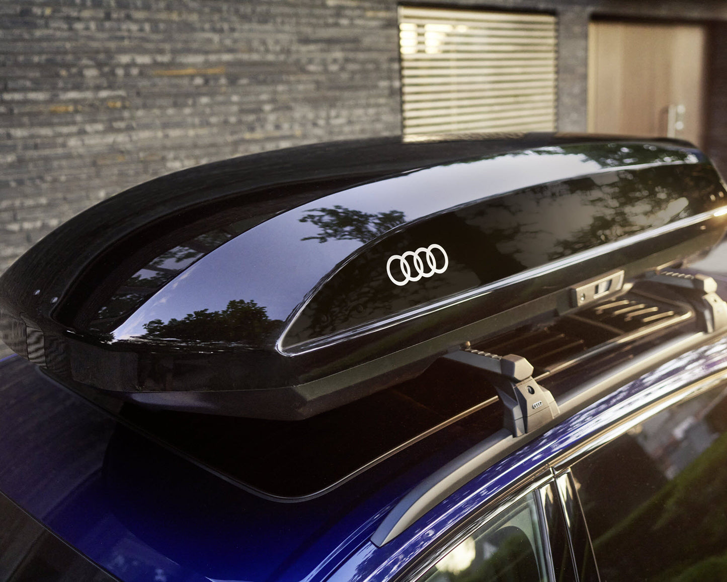 Audi black 310L Roof Box